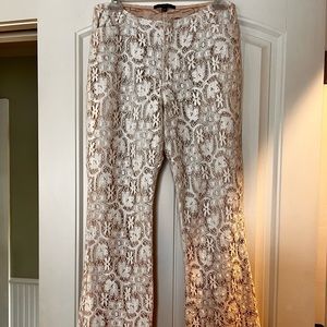 Lace pants Sz 29 lined